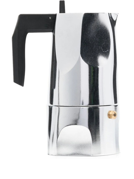  Alessi Machine à Café Ossidiana Pour 3 Tasses - Argent 