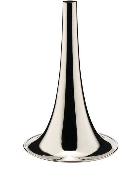 Alessi Vase Trumpet (16,7 Cm X 14,9 Cm) - Argent 