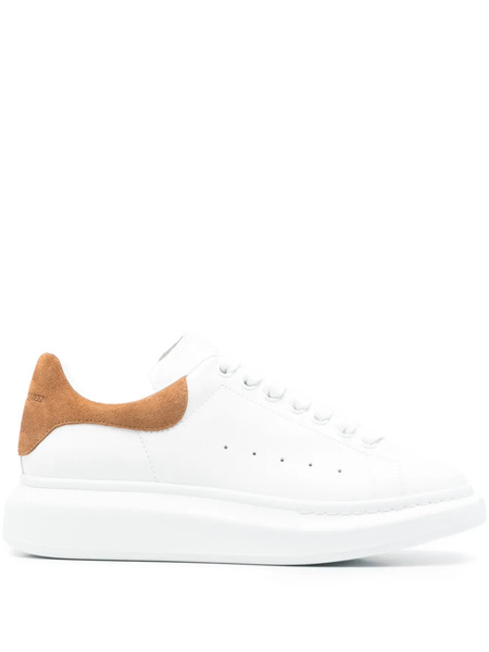  Alexander Mcqueen Baskets En Cuir - Blanc 