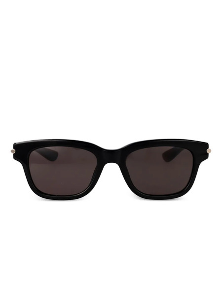  Alexander Mcqueen Eyewear Lunettes De Soleil à Monture Carrée - Noir 