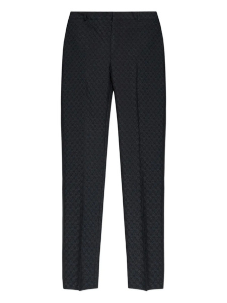  Alexander Mcqueen Pantalon à Motif Tête De Mort - Noir 