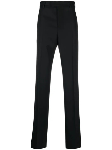 Alexander Mcqueen Pantalon En Laine à Coupe Droite - Noir 