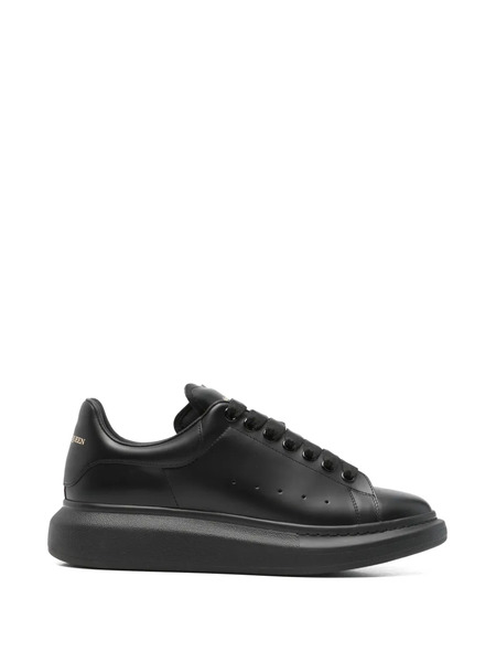  Alexander Mcqueen Pre-owned Baskets Lacées à Plateforme - Noir 
