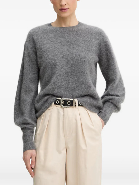  Allsaints Pull à Manches Bouffantes - Gris 