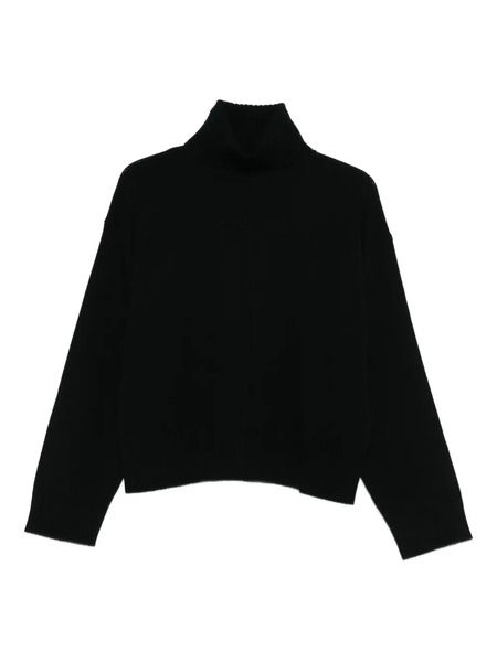  Allude Pull à Col Roulé - Noir 