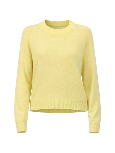  Allude Pull à Manches Raglan - Jaune 
