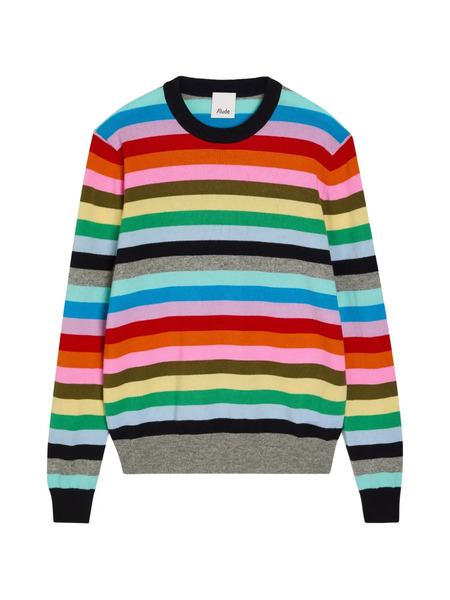  Allude Pull à Rayures - Rouge 