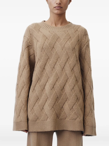  Allude Pull En Laine - Tons Neutres 