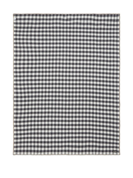  Alonpi Cashmere Couverture à Carreaux - Gris 