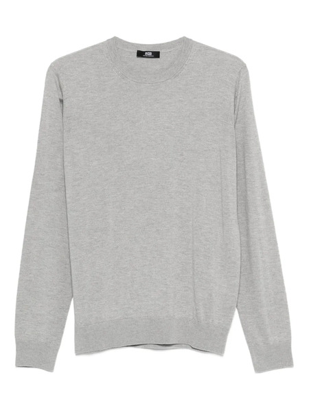  Alpha Studio Pull à Encolure Ronde - Gris 