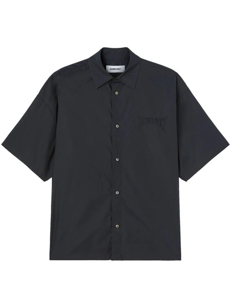  Ambush Chemise En Coton à Patch Logo - Noir 