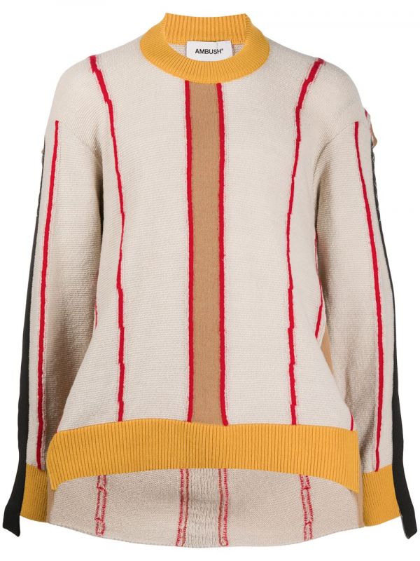  Ambush Pull à Design Patchwork - Marron 