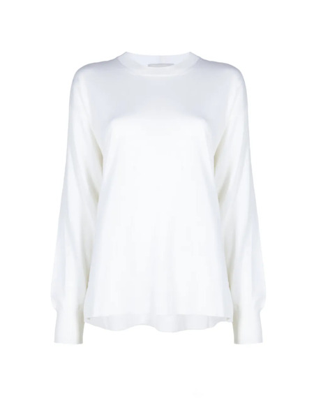  Ami Paris Pull Ami De Coeur - Blanc 