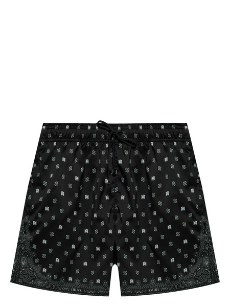  Amiri Short De Bain Ma - Noir 