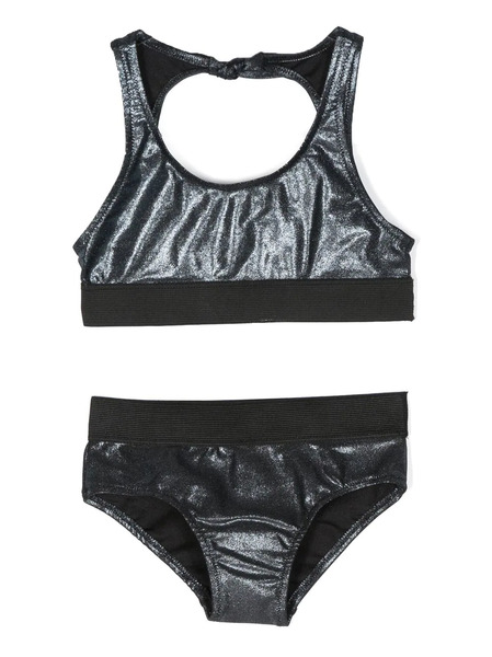  Andorine Bikini à Effet Métallisé - Bleu 