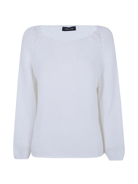 Anne Claire Pull En Maille - Blanc 