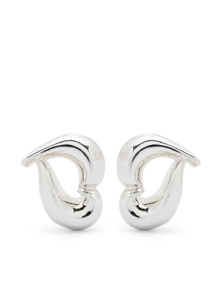  Annelise Michelson Boucles D'oreilles Amor Xs à Motif Cœur - Argent 
