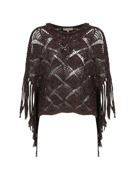 Antonelli Pull à Sequins - Marron 