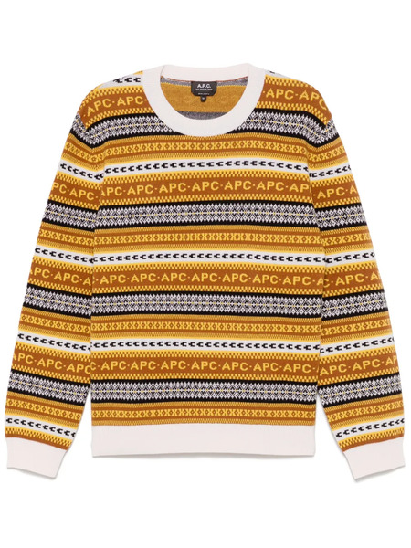  A.p.c. Pull Malcolm - Marron 
