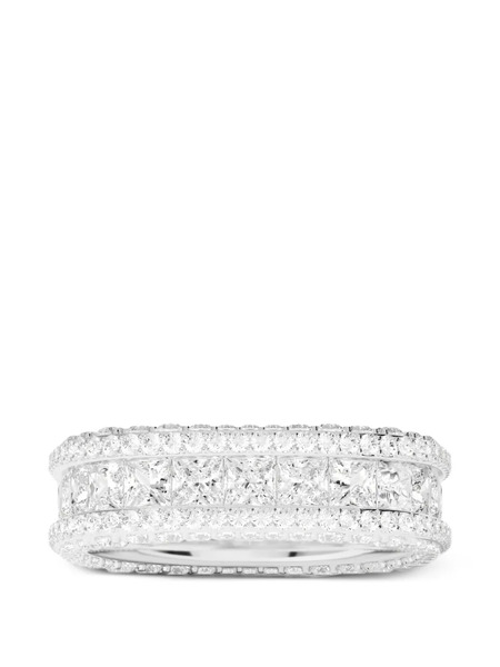  Apm Monaco Monaco Pavé Ring - Argent 