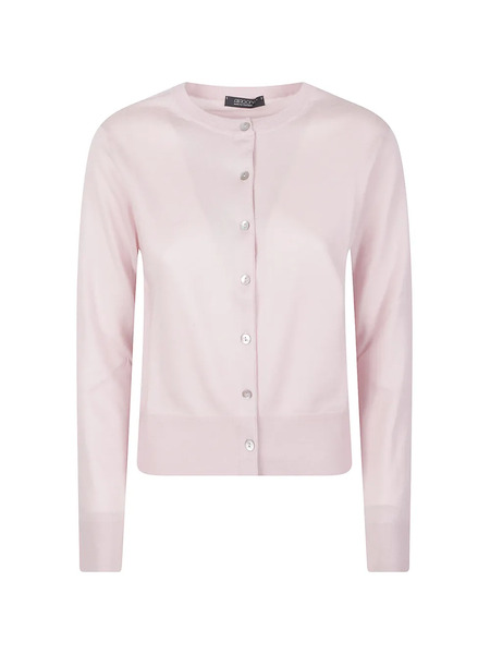  Aragona Button-up Cardigan - Rose 