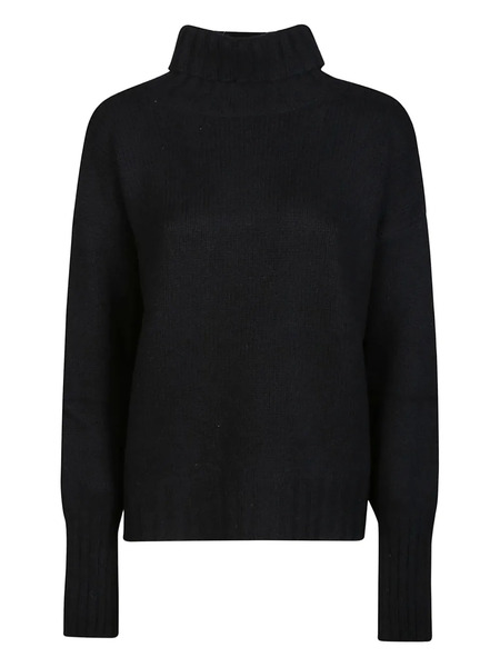  Aragona Pull à Col Roulé - Noir 