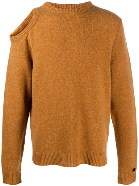  Aries Pull à Détail De Découpe - Orange 