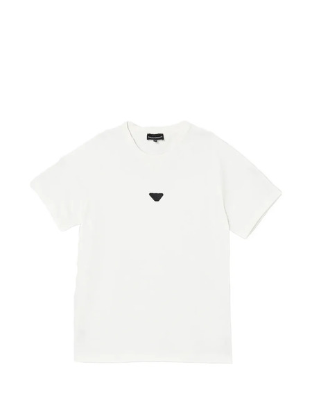  Armani Exchange Logo-patch T-shirt - Blanc 