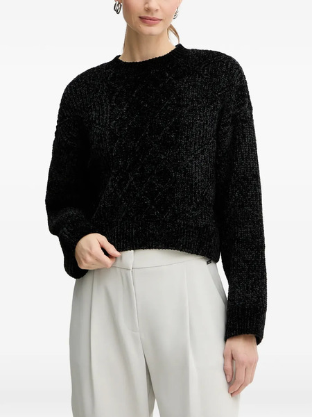  Armani Exchange Pull à Design Texturé - Noir 