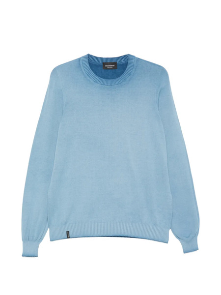  Arovescio Pull à Col Rond - Bleu 