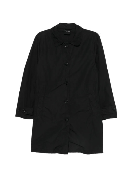  Aspesi Manteau à Simple Boutonnage - Noir 