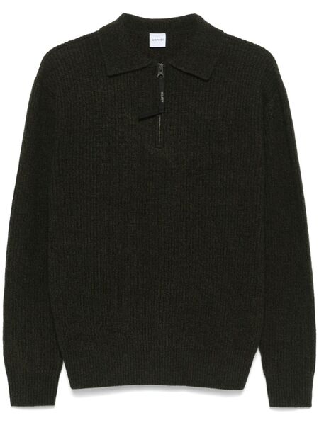  Aspesi Pull En Laine - Vert 