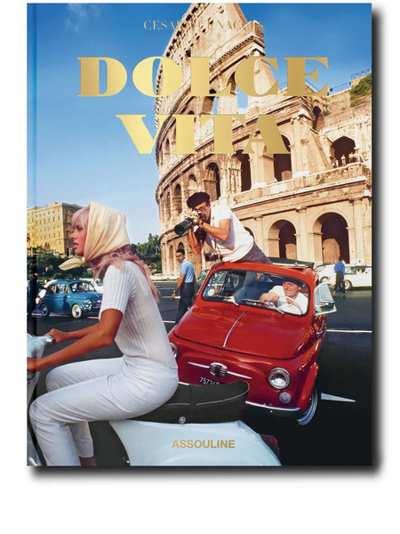  Assouline Livre Relié Dolce Vita By Cesare Cunaccia - Tons Neutres 