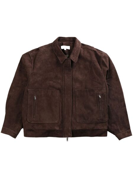  Atelier New York Suede Jacket - Marron 