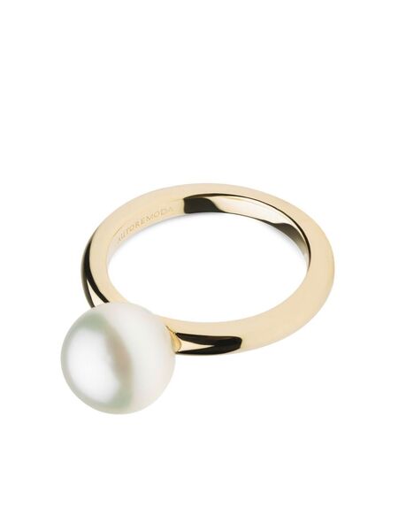  Autore Moda Bague Gigi En Or 10 Ct à Perle 