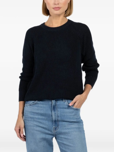  Autumn Cashmere Pull à Bords Francs - Bleu 