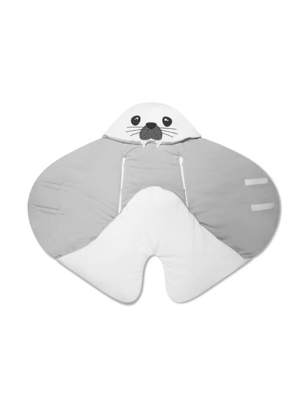  Baby Bites Nid D'ange Seal En Coton - Blanc 