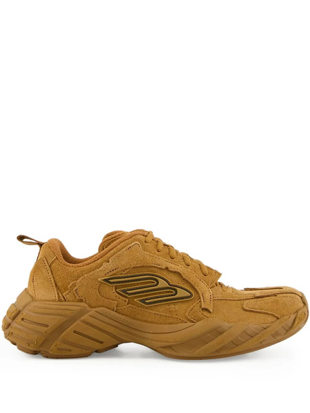 Balenciaga Baskets Monday En Daim - Marron 