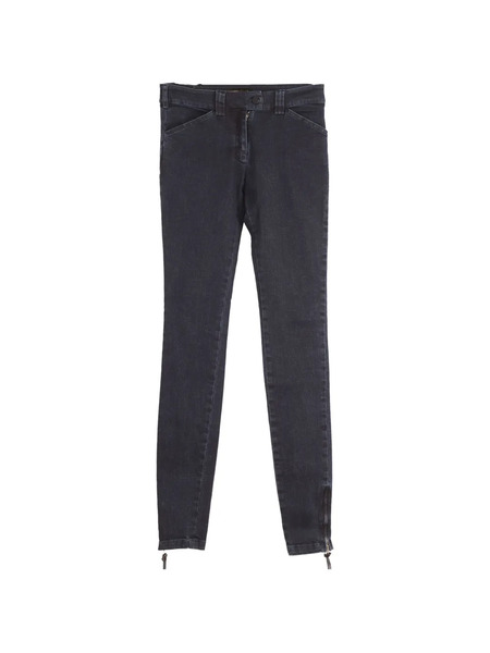  Balenciaga Pre-owned Jean à Poches Zippées - Bleu 