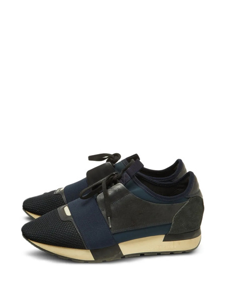  Balenciaga Pre-owned Lace-up Sneakers - Noir 