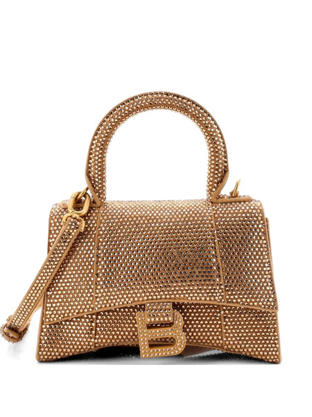  Balenciaga Pre-owned Sac à Bandoulière Hourglass à Anse Sur Le Dessus - Or 