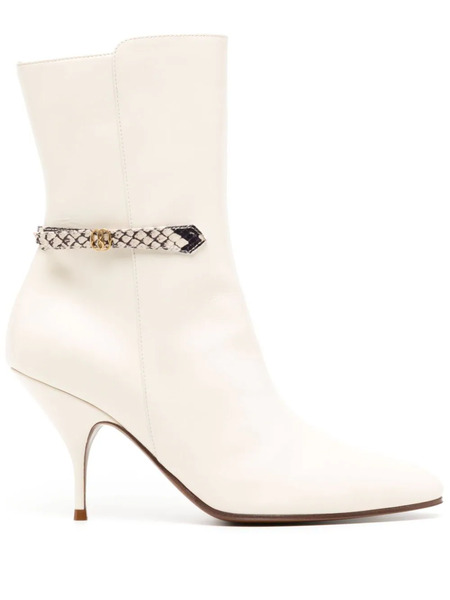  Bally Bottines Odeya 85 Mm En Cuir - Tons Neutres 