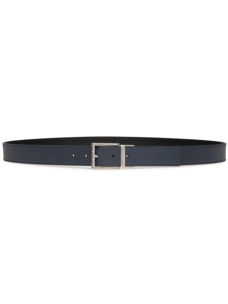  Bally Ceinture Astory 35 En Cuir - Bleu 