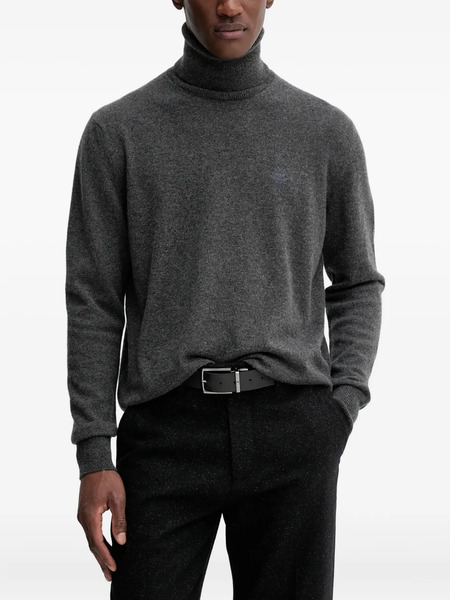  Bally Pull à Logo Brodé - Gris 