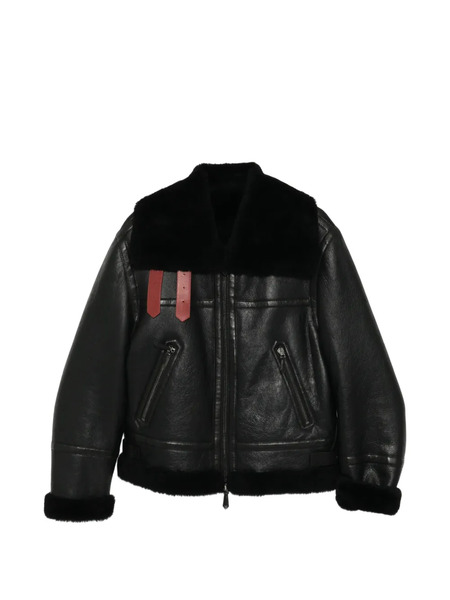  Bally Veste Crop à Taille Ceinturée - Noir 