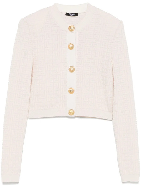  Balmain Cardigan Pb Labyrinth - Rose 