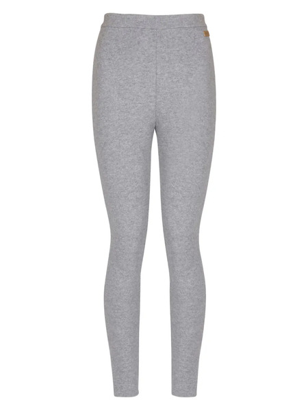  Balmain Legging En Maille - Gris 