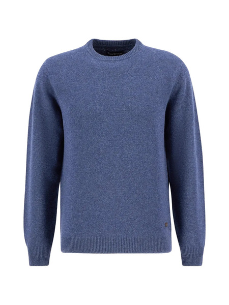  Barbour Pull à Col Rond - Bleu 