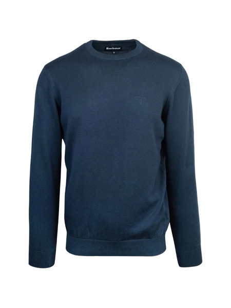  Barbour Pull à Logo Brodé - Bleu 