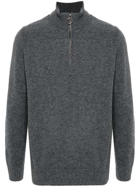  Barbour Pull En Laine - Gris 